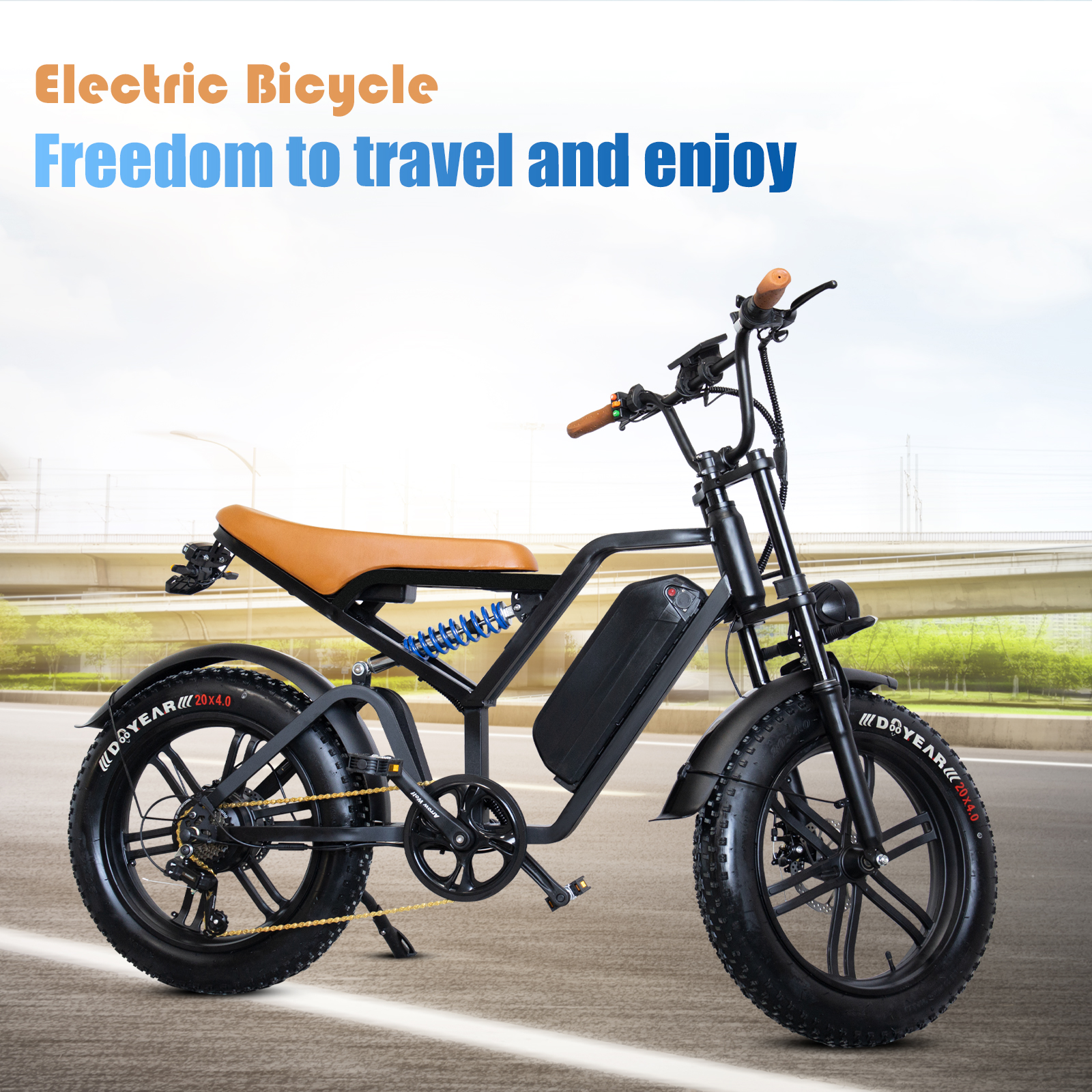 USA Dropshipping Wholesale Full Suspension Long Range 48V 1000W Adult Road Bicycle Dirt Ebike Fat Tire Mountain Electric City Bike