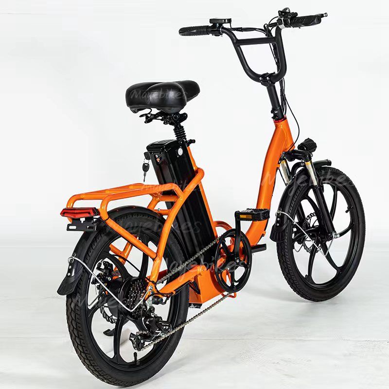Confortable Ride Feel Portable Bicicleta Electric Folding Bike 48V 350W with Shimano 6-speed