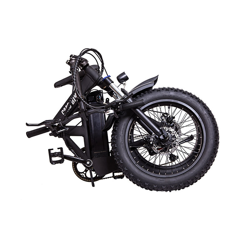Fat Tire Bike Ebike 48V 500W Foldable Electric Bike 20*4.0 Aluminum Alloy Electric City Bike Folding