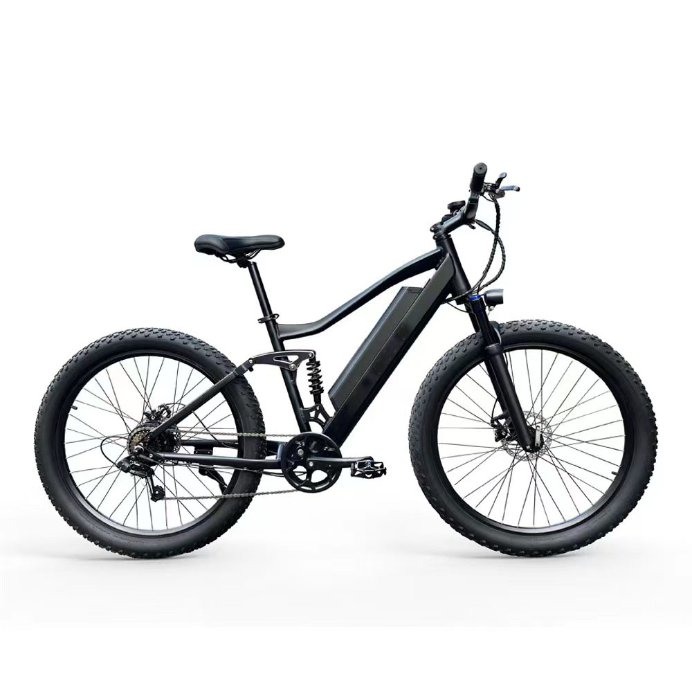 2023 New Mayebikes Dual Suspension Electric Bicycle 27.5'' 350w Mountain Ebike Aluminum Alloy Electric Mountain bike 