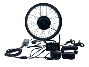 Electric bicycle kit fat tire 20" ebike 48v 750w brushless gearless hub motor conversion kit fat tyre waterproof